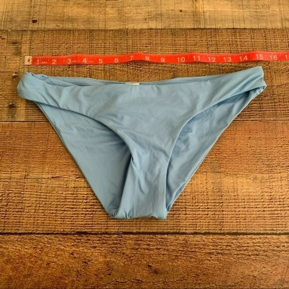 Becca by Rebecca Virtue Bikini Bottom | Size Small | NWT Light Blue - Picture 6 of 7